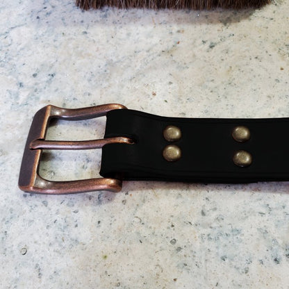 Ceinture simple de cuir végétale